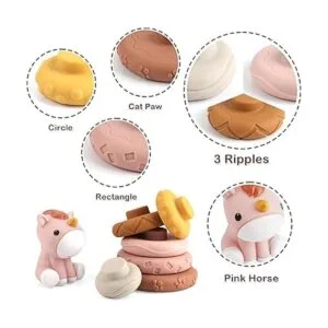 Nueplay 7 juguetes de bebé apilables y anidados juguetes_4