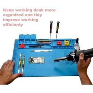 Tapete de soldadura de silicona resistente al calor de_6