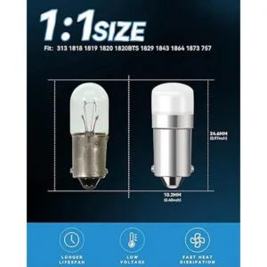 Bombilla LED 1895 1893 1815 1816 53 57 BA9S Bombilla LED_3