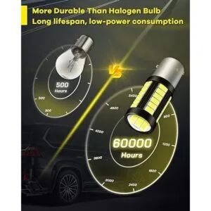 Qoope Bombilla LED blanca 1157 2357 2057 7528 BAY15D de_6