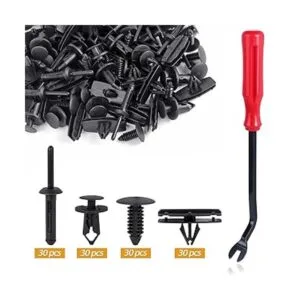 Clips de retención de rejilla 4 en 1 remaches de plástico_2