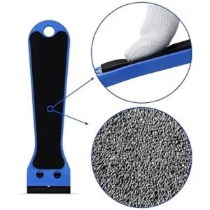 EHDIS 2 rasquetas de plástico de 6 pulgadas de largo mango_4