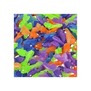 Vinilo de plástico Goldfish 144 piezas juguetes dorados_2