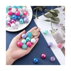 PH PandaHall 50 cuentas de trozos cuentas de goma de_6