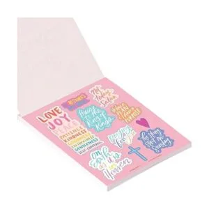 Eccolo Thimblepress Libro de pegatinas de bendiciones de_3