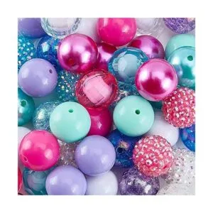 PH PandaHall 50 cuentas de trozos cuentas de goma de_3