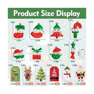 Recuerdos de fiesta de Navidad para niños paquete de 24_4