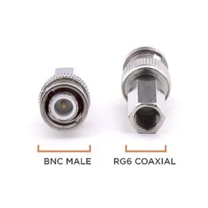 Conector de cable coaxial RG6 atornillado Twist On_3