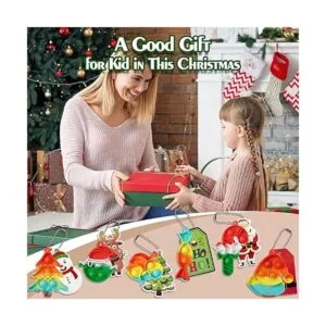 Recuerdos de fiesta de Navidad para niños paquete de 24_2