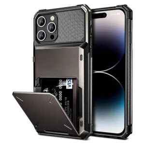 Vofolen Funda para iPhone 14 Pro funda tipo cartera de 4_1