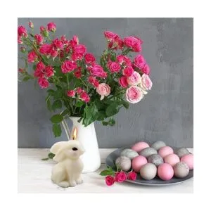 ZAKVOOR Moldes de silicona para velas de conejo 3D molde_4