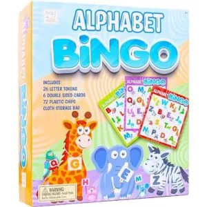 Hapinest Alphabet Bingo ABC Letter Juego de mesa de_1