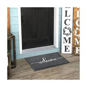 AAZZKANG Felpudo de bienvenida antideslizante y duradero_7