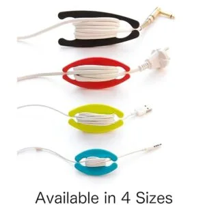 Kikkerland Bobino Enrrollacables Cord Wrap 3 unidades_6