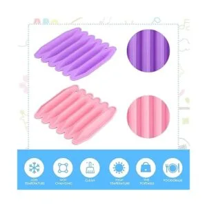 Nuogo Paquete de 6 moldes de reciclaje de crayón_5