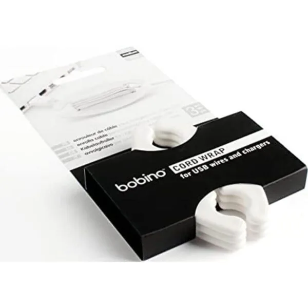 Kikkerland Bobino Enrrollacables Cord Wrap 3 unidades_1