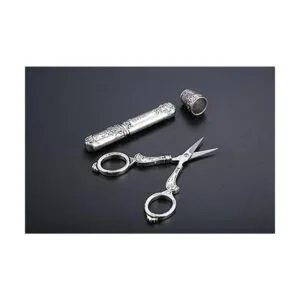 Hicello Juego de tijeras de costura vintage para_7