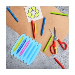 Nuogo Paquete de 6 moldes de reciclaje de crayón_4