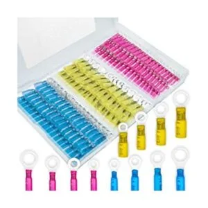 Housun 180 conectores de cable termorretráctil kits de_1