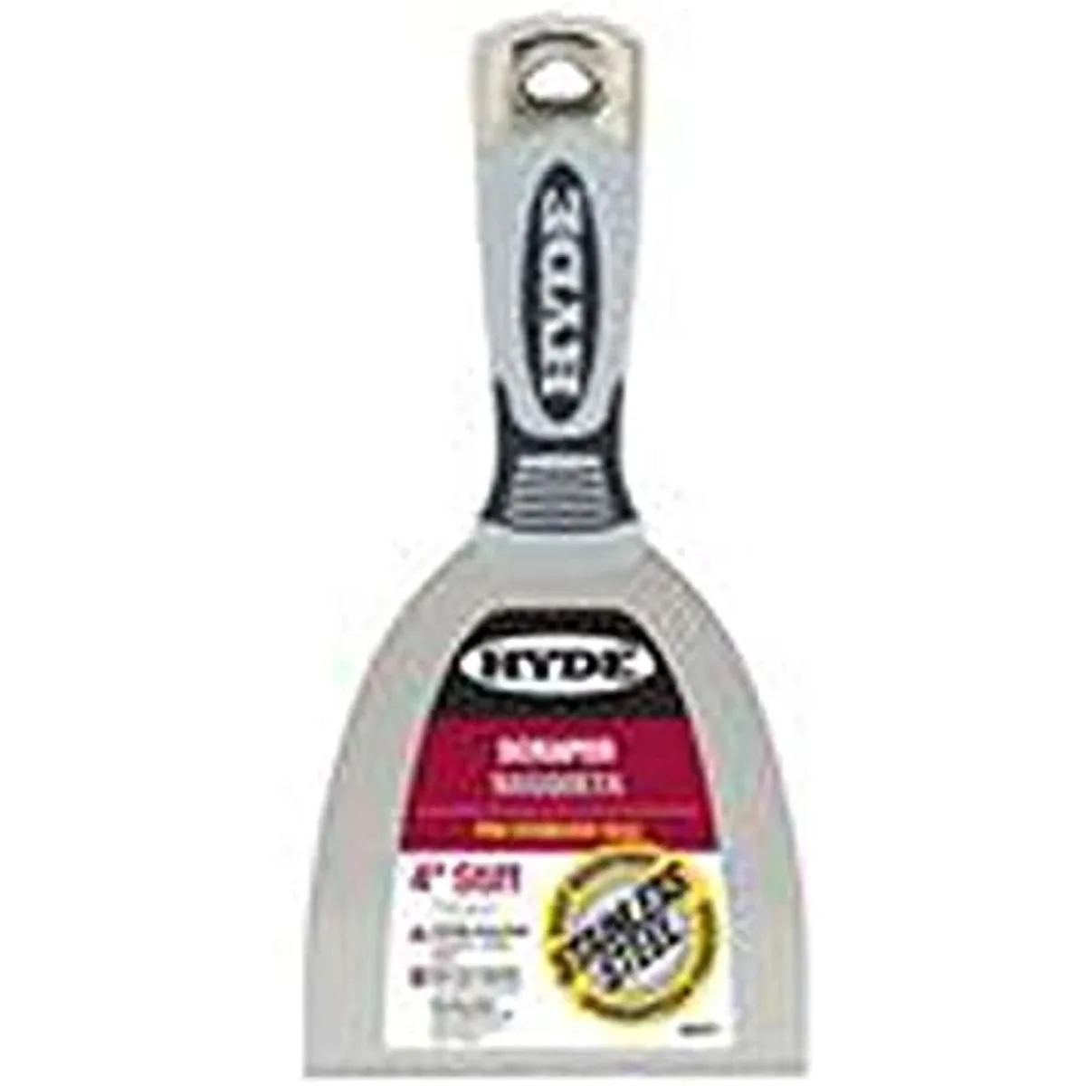 Hyde Tool 06579 Rascador rígido de 3.9 in_1