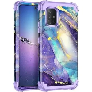Rancase Funda para Galaxy A71 5G protección de tres capas_1