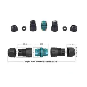 Caja de conexiones para exteriores impermeable IP68 sin_2