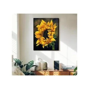 ACANDYL pintura por número girasol DIY pintura por número_2