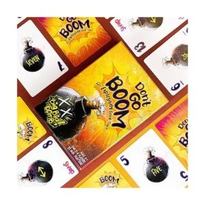 Juego de cartas Dont Go Boom Juegos populares para_5