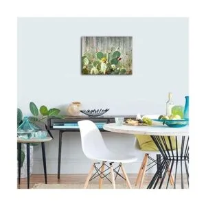 Decoración de baño arte de pared impresiones en lienzo_5