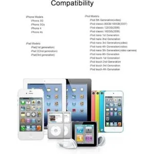 ESK TM Cable de carga USB de 6 pies y 30 pines con_5