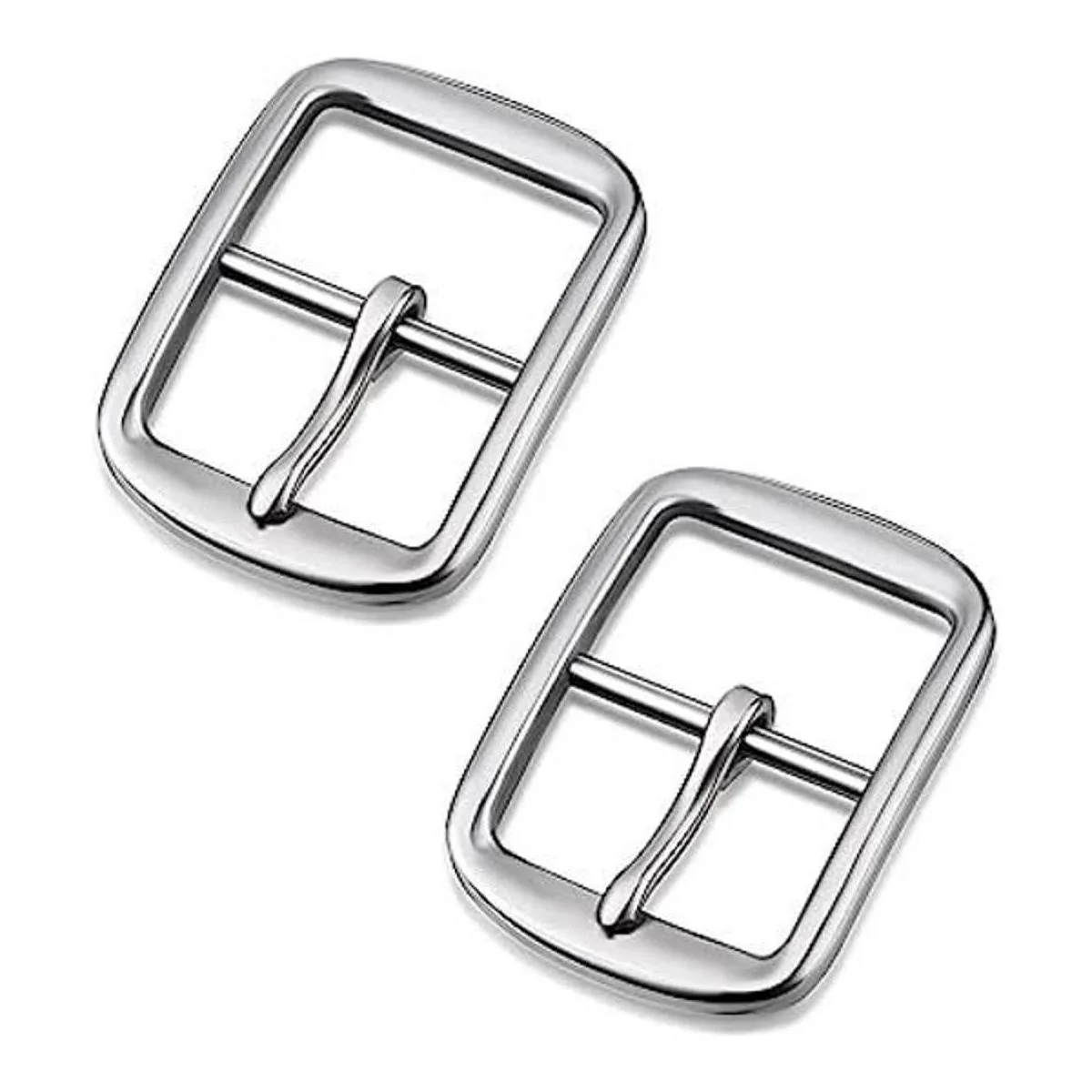 MTLEE 2 hebillas de cinturón cuadradas de acero inoxidable_1