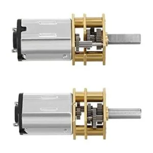QMseller Motor de reducción de velocidad de CC 6 V 50 RPM_1