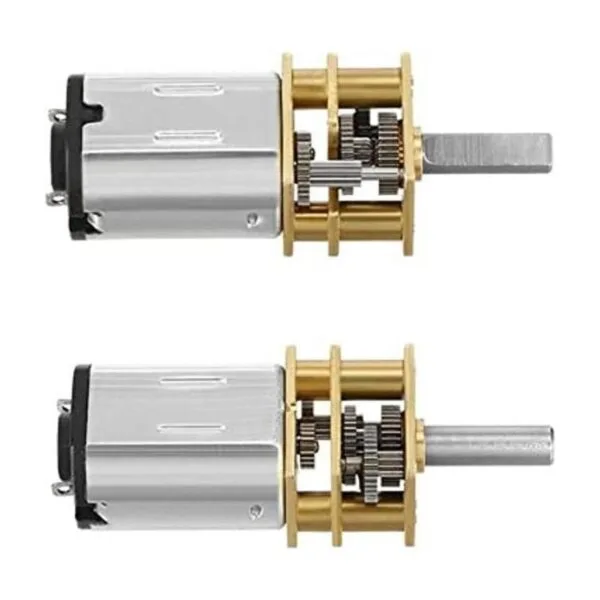 QMseller Motor de reducción de velocidad de CC 6 V 50 RPM_1
