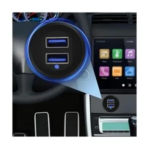 GOBGOD Cable USB 3.0 de doble puerto para coche cable de_2