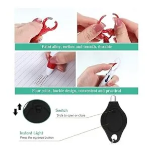 30 bolígrafos retráctiles con mini rotuladores de_3