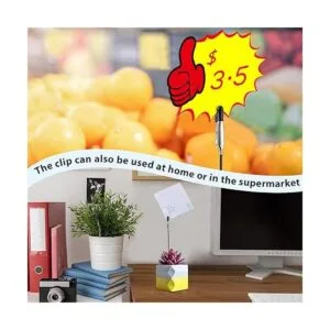 Soporte de base de pintura y 24 varillas de clip de_7