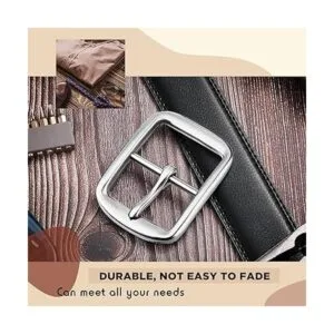 MTLEE 2 hebillas de cinturón cuadradas de acero inoxidable_7