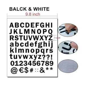 Homkresin Calcomanías para buzón kit de calcomanías de_2