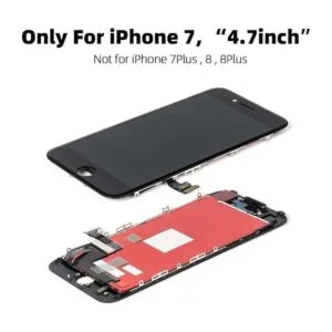 EFAITHFIX Reemplazo de pantalla LCD para iPhone 7 blanco_5