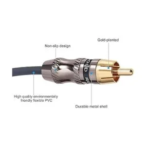Devinal Cable RCA a 18 hembra y hembra 0.138 in a doble_4