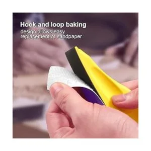 Juego de 70 lijadoras de mano 3.7 x 1.0 in mini bloque_3