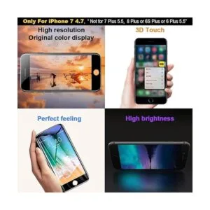 EFAITHFIX Reemplazo de pantalla LCD para iPhone 7 blanco_2