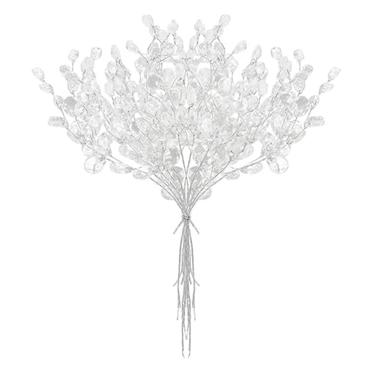 FOIMAS 50 tallos de gota de cuentas acrílicas ramo de_7