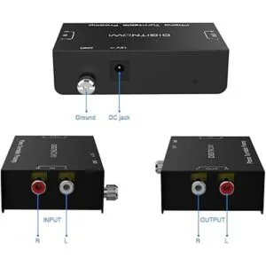 Phono Turntable Preamp Phonograph Preamplifier with RCA_2