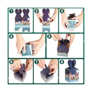 Paquete de 24 cajas de regalo de Navidad cajas de regalo_3