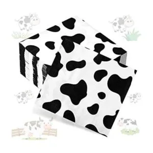 Servilletas con estampado de vaca 2 capas con estampado_1