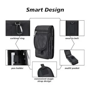 Bolsa grande para teléfono celular funda táctica para_4
