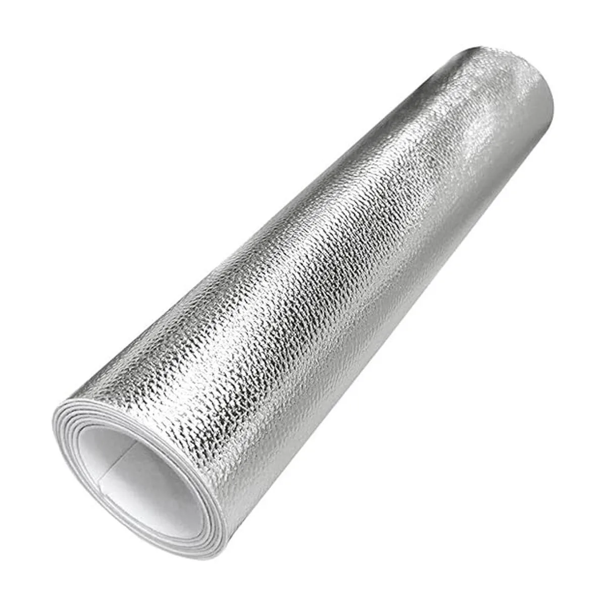 HYANG Hojas de cuero sintético plateado en relieve de_3