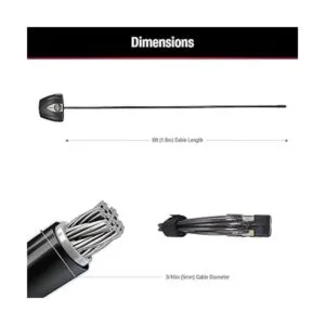 Master Lock Python cable de bloqueo ajustable 6 pies_5