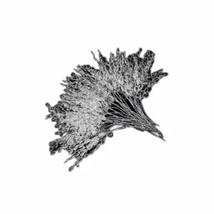 FOIMAS 50 tallos de gota de cuentas acrílicas ramo de_1